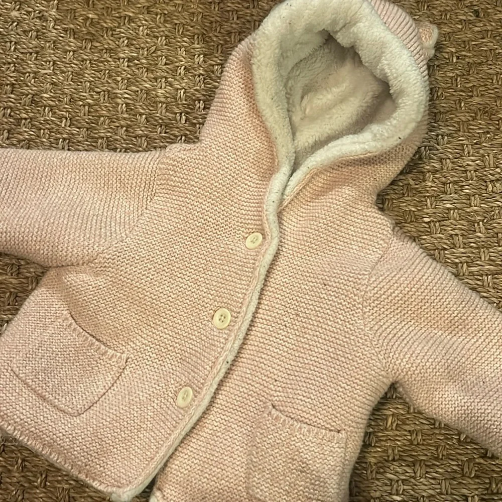 Gap Baby Knit Sherpa‎ Sweater Size 3-6 M